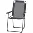 Gartenstuhl 'Comfort' klappbar Aluminium anthrazit 58 x 90 x 45 cm
