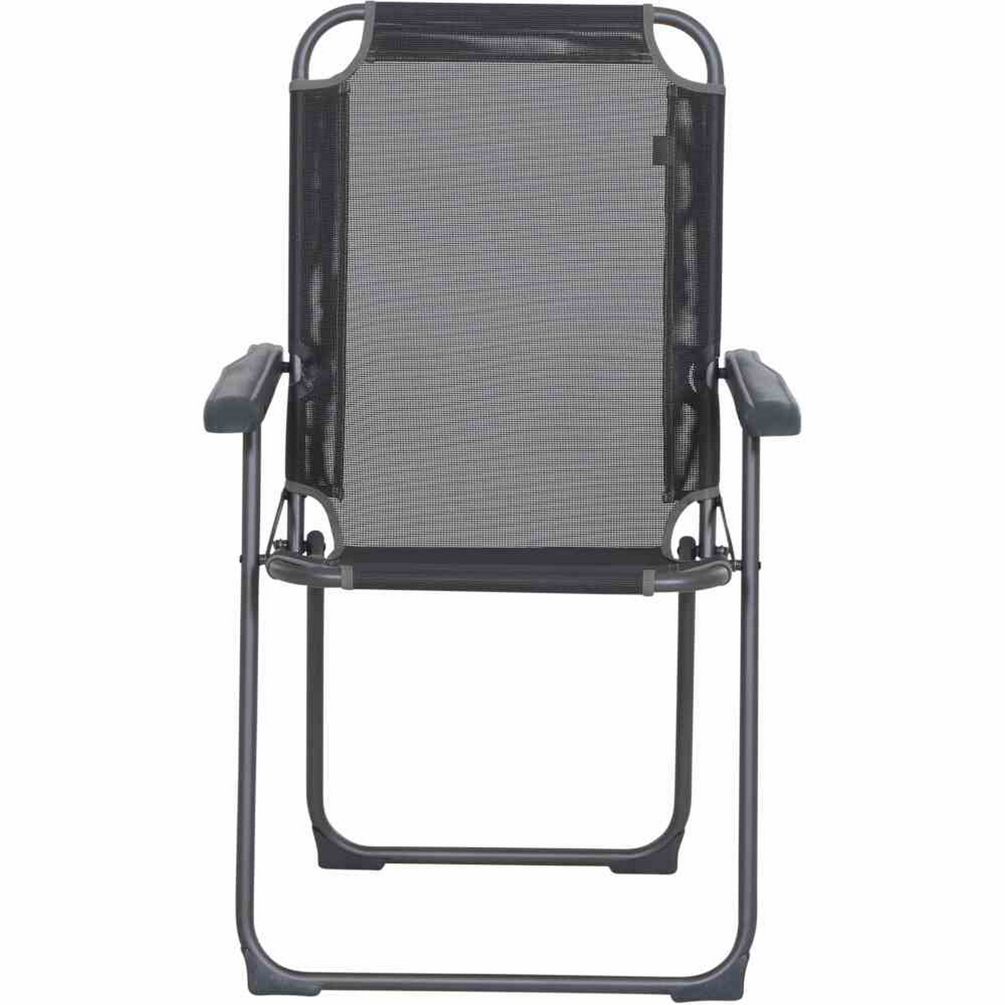 Campingstuhl 'Comfort' anthrazit 48 x 90 x 45 cm