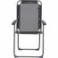 Gartenstuhl 'Comfort' klappbar Aluminium anthrazit 58 x 90 x 45 cm