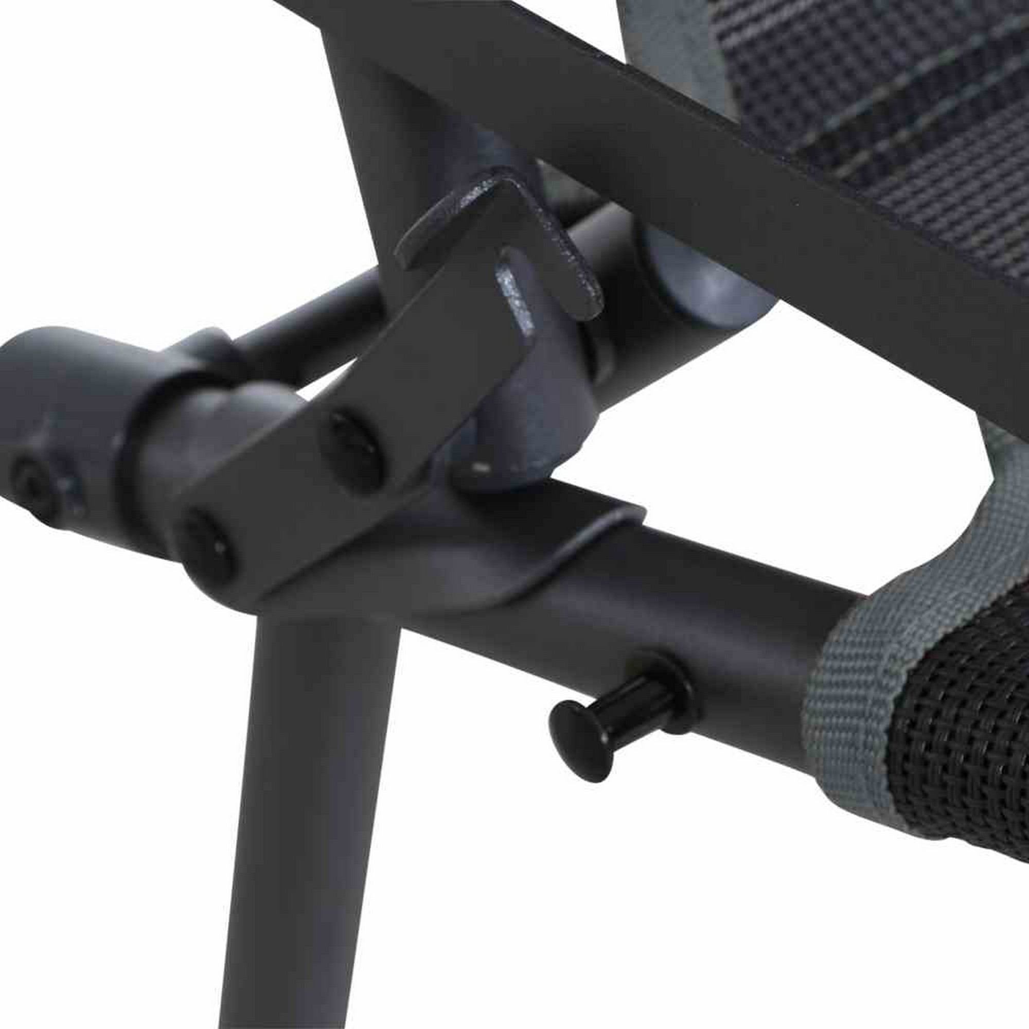 Campingstuhl 'Comfort' anthrazit 48 x 90 x 45 cm