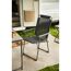 Gartenstuhl 'Comfort' klappbar Aluminium anthrazit 58 x 90 x 45 cm