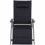 Liegestuhl 'Premium' klappbar Aluminium anthrazit 74,5 x 122 x 59 cm