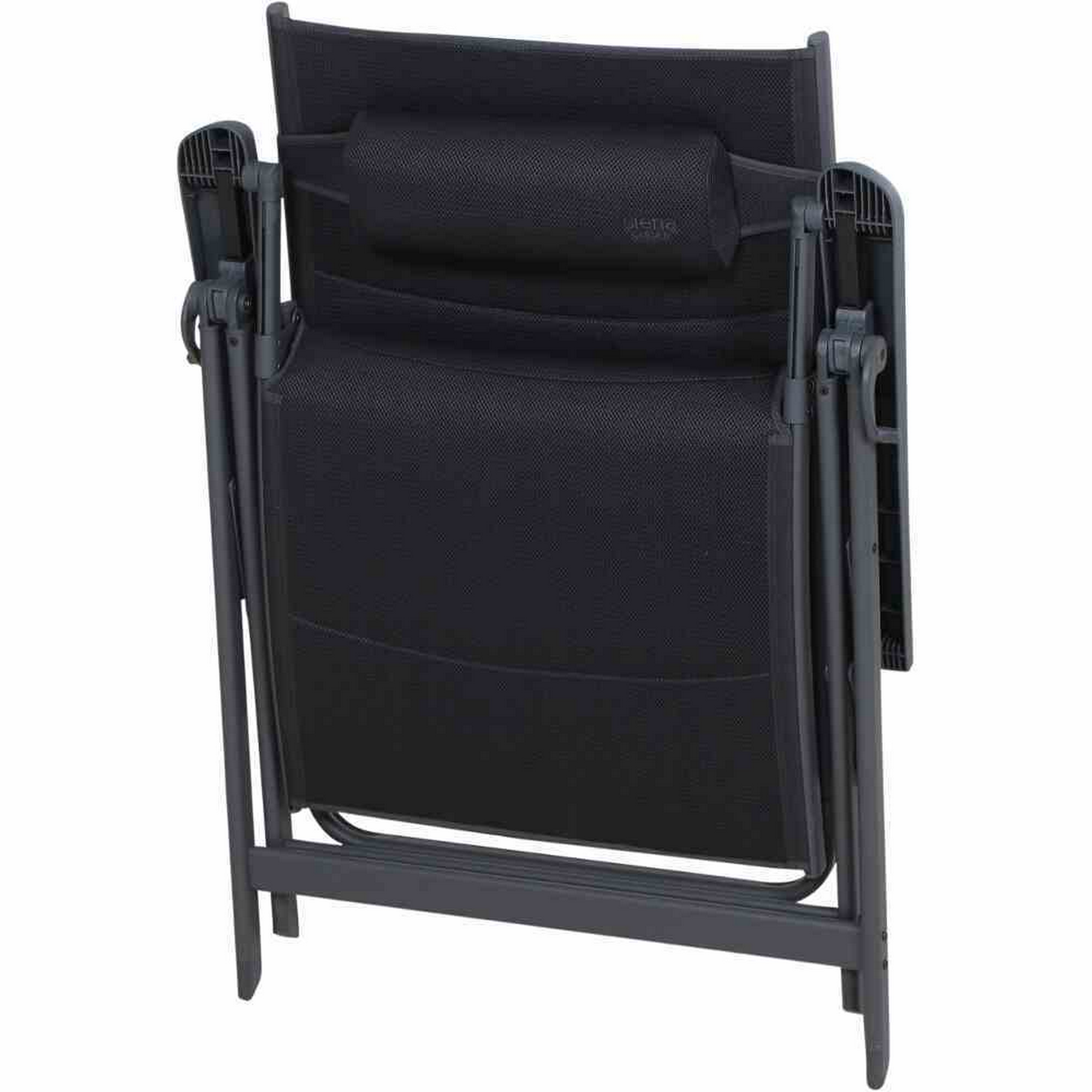 Camping-Relaxsessel 'Premium' anthrazit 56 x 122 x 59 cm