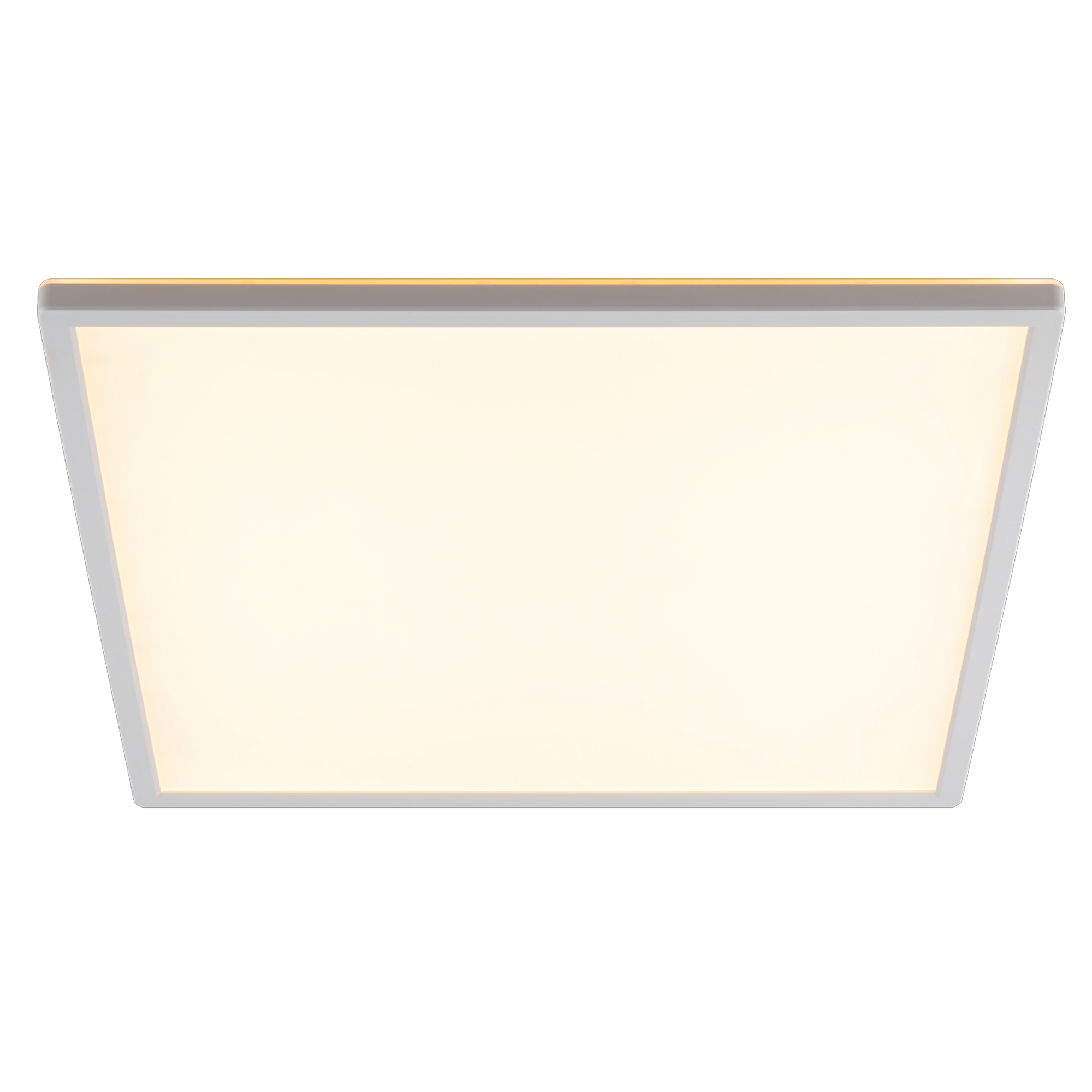 Panelleuchte 'Emmi' silbern 42 x 42 cm