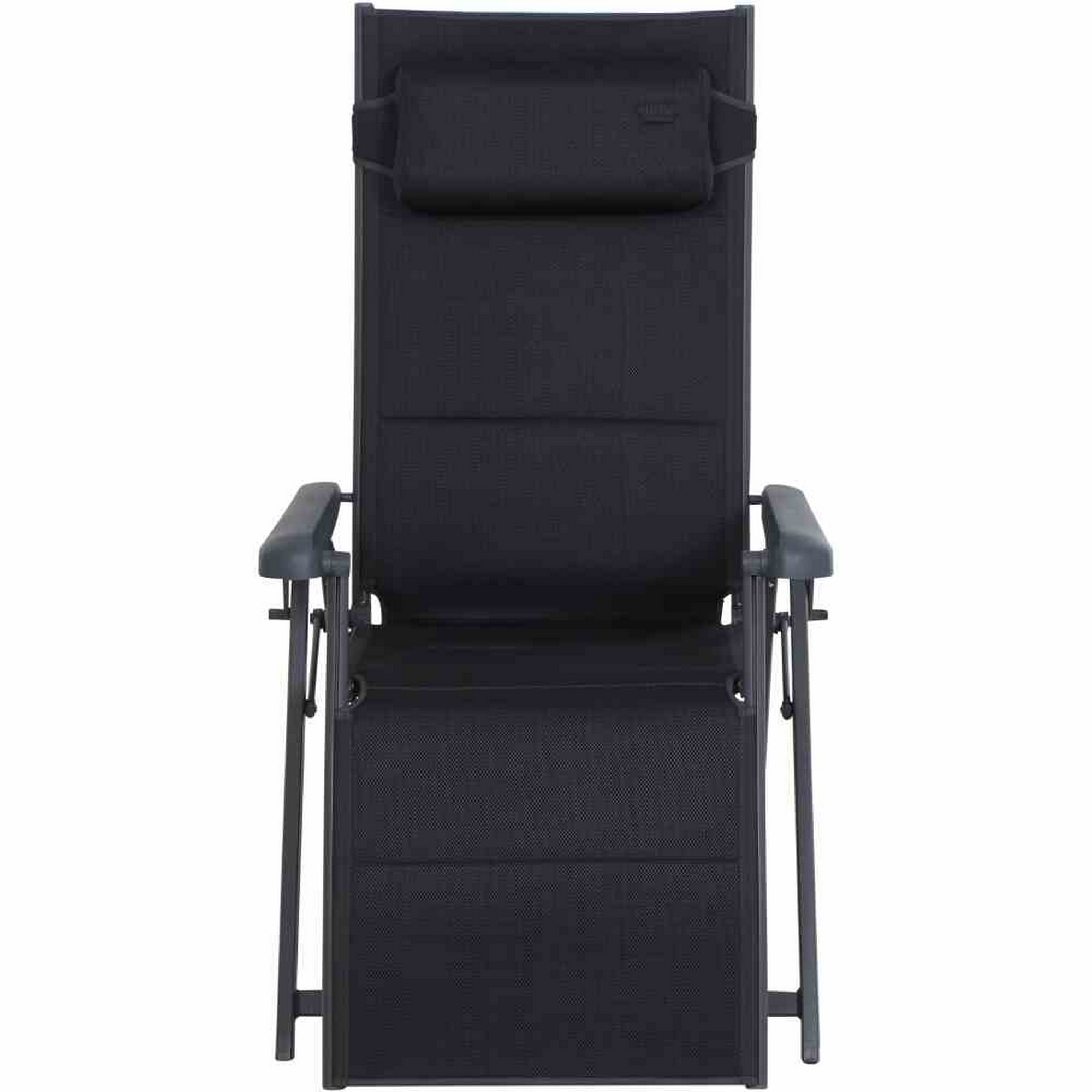 Camping-Relaxsessel 'Premium' anthrazit 52 x 124 x 52 cm