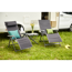 Camping-Relaxsessel 'Premium' anthrazit 52 x 124 x 52 cm