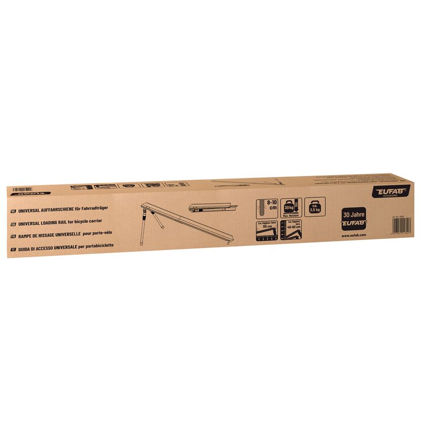 Auffahrschiene 'Universal' für Fahrradträger 117 x 9,5 cm 30 kg