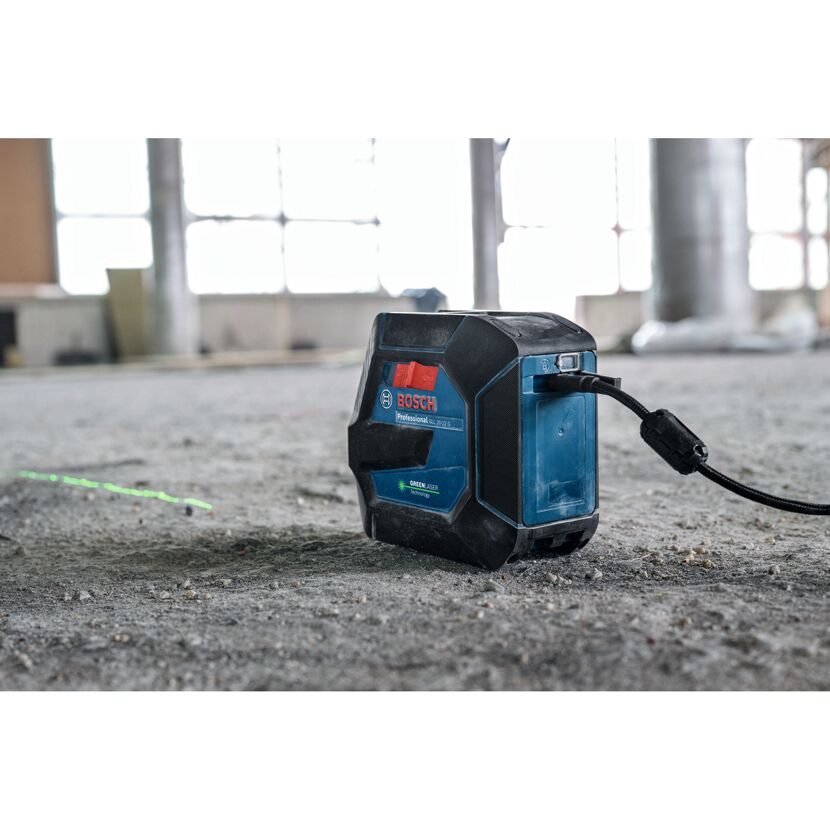 Linienlaser 'GLL 20-22G Professional' mit Akku, Tasche und Laserzieltafel