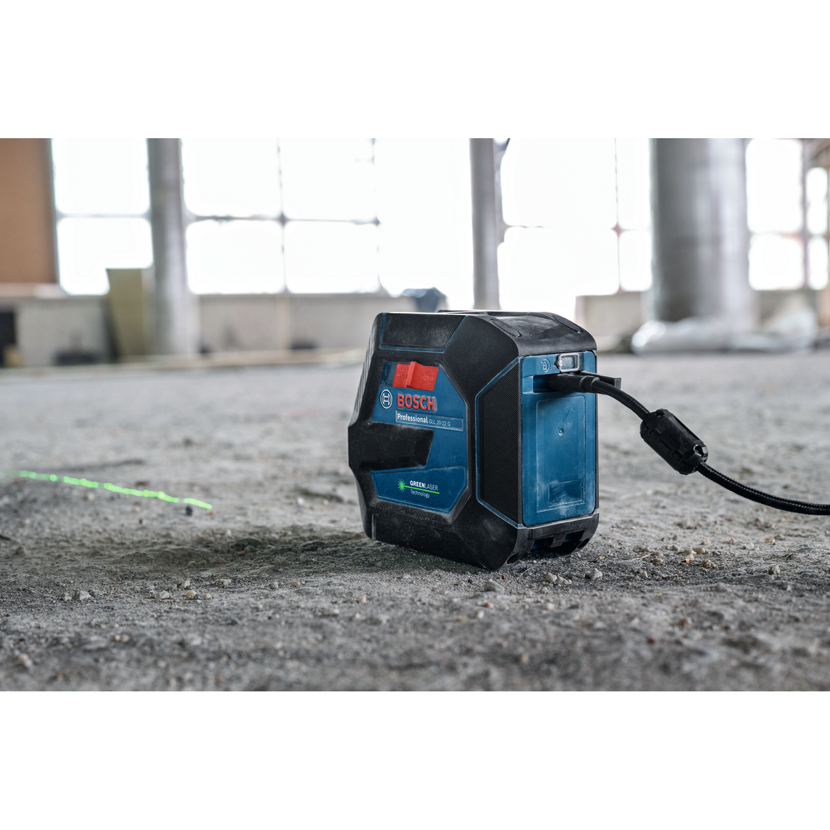 Linienlaser 'GLL 20-22G Professional' mit Akku, Tasche und Laserzieltafel
