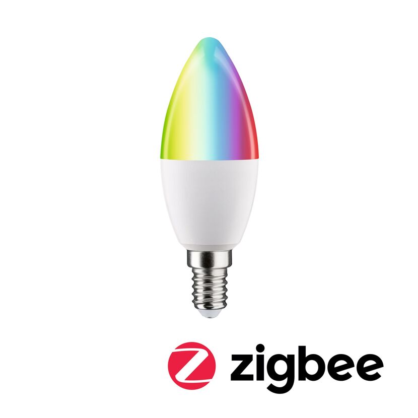 LED-Leuchtmittel 'ZigBee' dimmbar Kerze E14 5 W 470 lm warmweiß