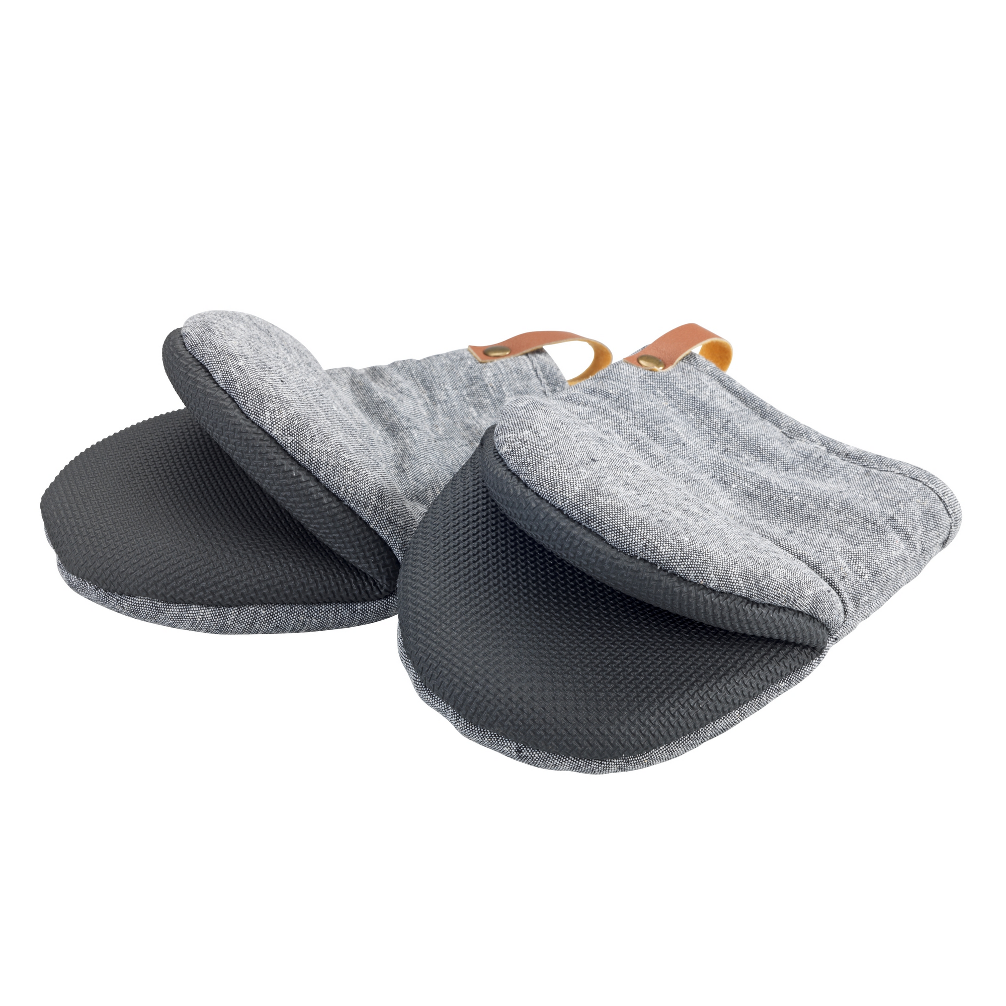 Topfhandschuhe 'Ada' grau 2 Stück