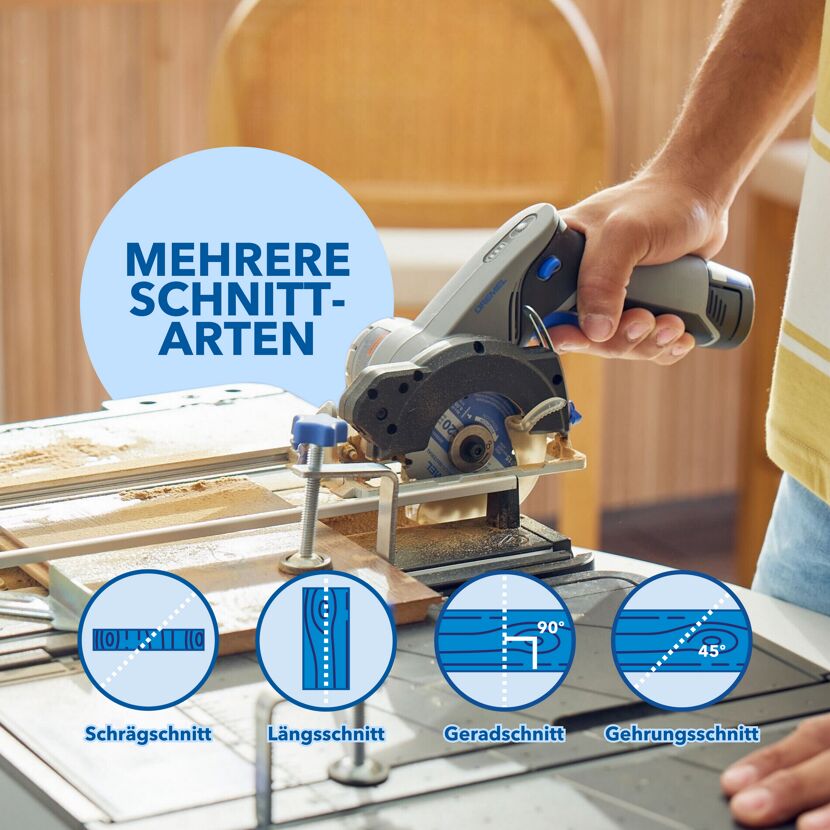 Mobile Sägestation 'Blueprint  CS12V-SC1' inklusive Akku