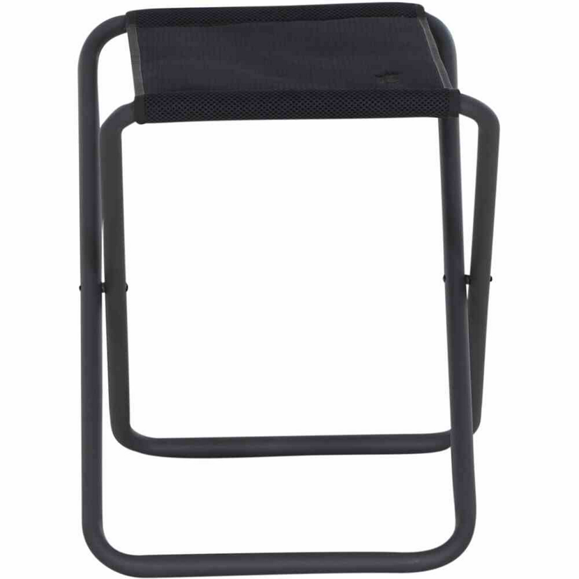 Campinghocker 'Premium' klappbar Aluminium anthrazit 45 x 47 x 49 cm