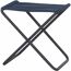 Campinghocker 'Premium' klappbar Aluminium blau 40 x 47 x 49 cm