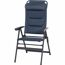 Campingstuhl 'Premium' klappbar Aluminium blau 61 x 121 x 48 cm