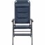 Campingstuhl 'Premium' klappbar Aluminium blau 61 x 121 x 48 cm