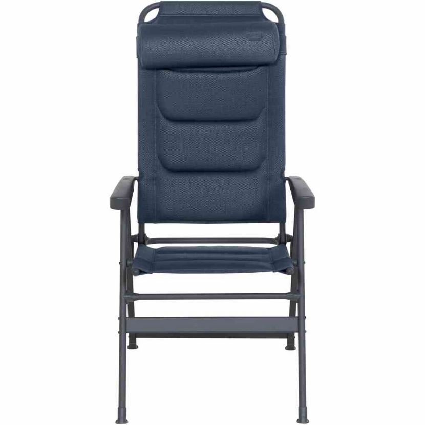 Campingstuhl 'Premium' klappbar Aluminium blau 61 x 121 x 48 cm