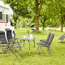 Campingstuhl 'Premium' blau 48,5 x 121 x 48 cm