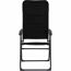Campingstuhl 'Premium' klappbar Aluminium anthrazit 70,5 x 118 x 48 cm