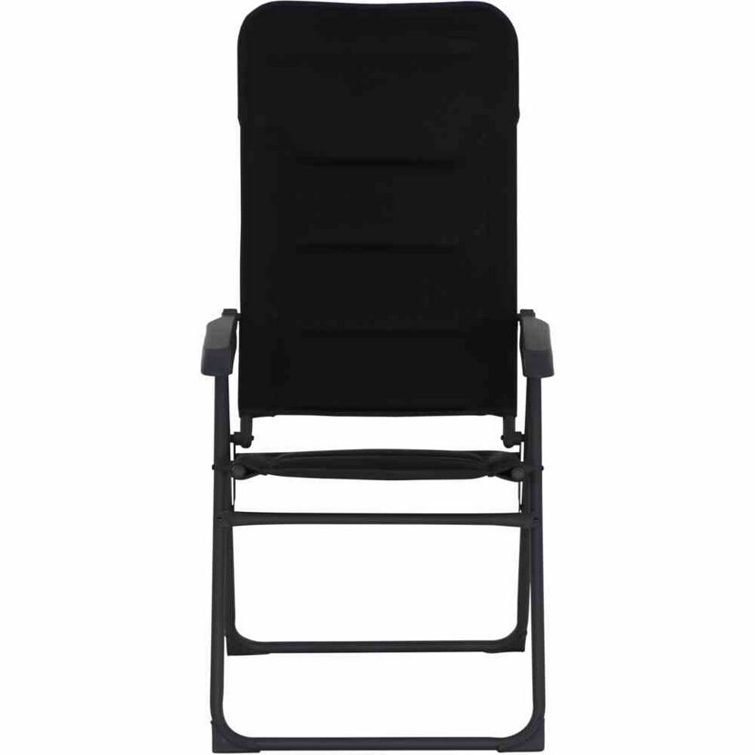Campingstuhl 'Premium' klappbar Aluminium anthrazit 70,5 x 118 x 48 cm
