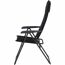 Campingstuhl 'Premium' klappbar Aluminium anthrazit 70,5 x 118 x 48 cm