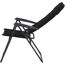 Campingstuhl 'Premium' klappbar Aluminium anthrazit 70,5 x 118 x 48 cm