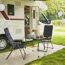 Campingstuhl 'Premium' klappbar Aluminium anthrazit 70,5 x 118 x 48 cm