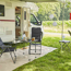 Campingsessel 'Premium' anthrazit 48,5 x 118 x 48 cm