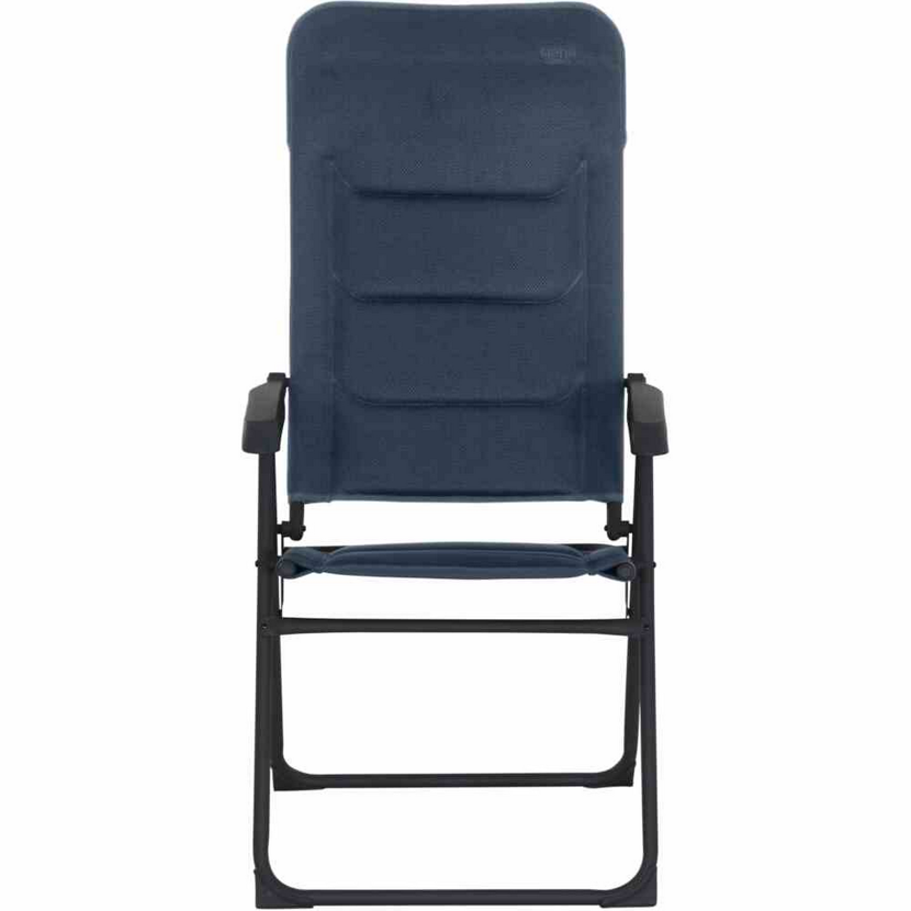 Campingstuhl 'Premium' klappbar Aluminium blau 70,5 x 118 x 48 cm