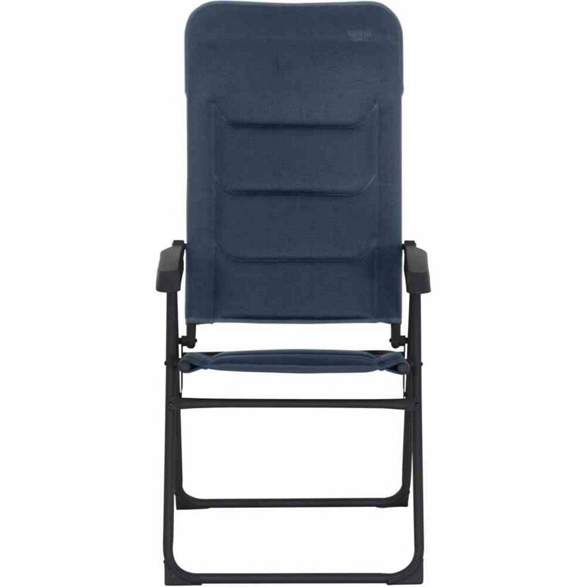 Campingstuhl 'Premium' klappbar Aluminium blau 70,5 x 118 x 48 cm