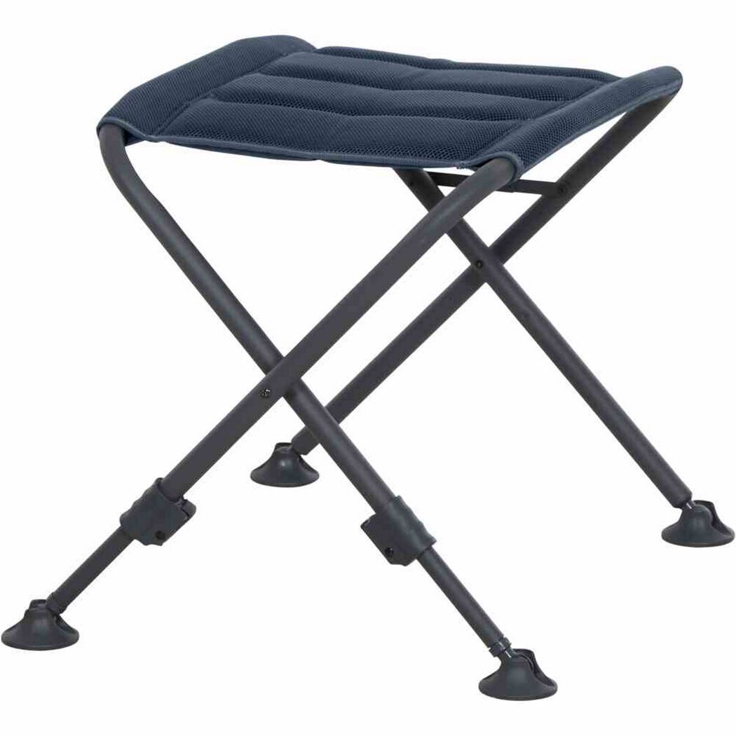 Campinghocker 'Premium' klappbar Aluminium blau 66 x 52 x 45 cm