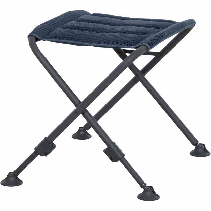 Campinghocker 'Premium' klappbar Aluminium blau 66 x 52 x 45 cm