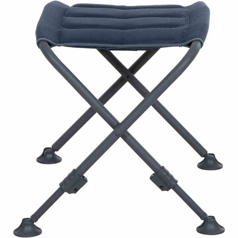 Campinghocker 'Premium' klappbar Aluminium blau 66 x 52 x 45 cm