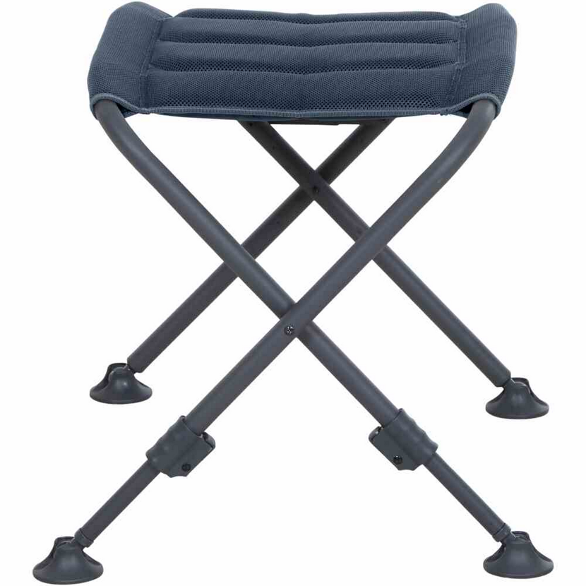 Campinghocker 'Premium' klappbar Aluminium blau 66 x 52 x 45 cm