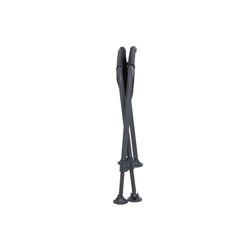 Campinghocker 'Premium' klappbar Aluminium blau 66 x 52 x 45 cm