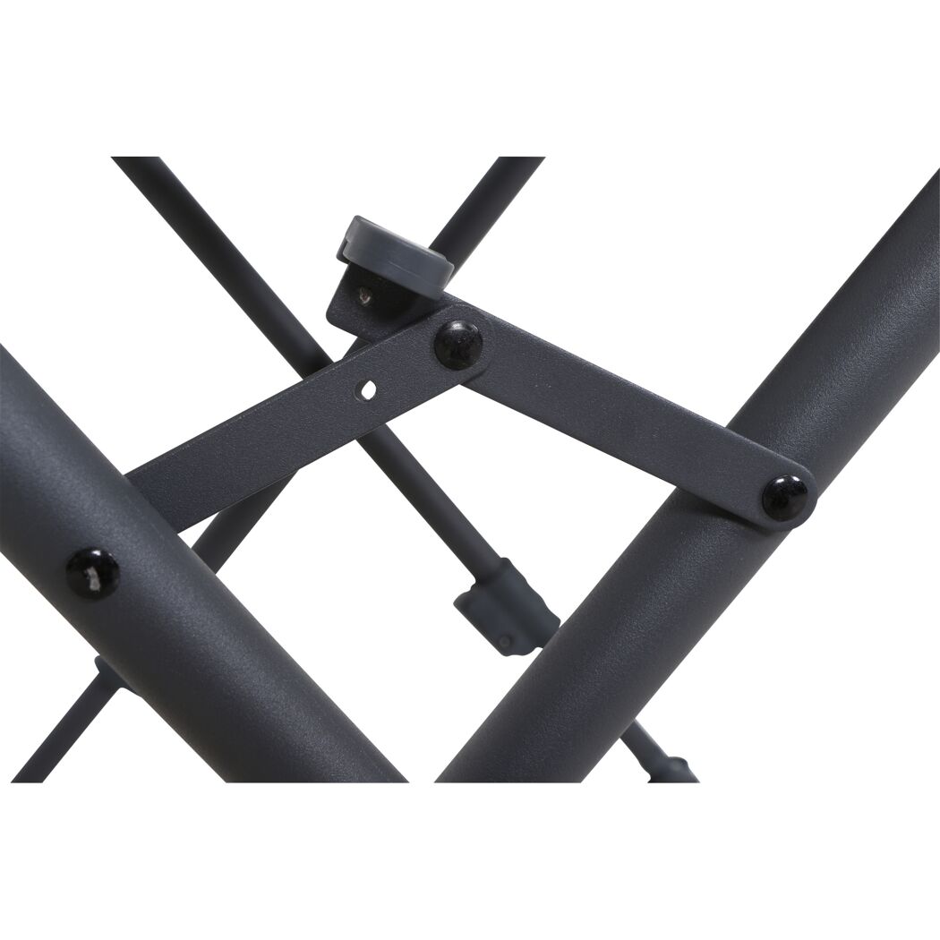 Campinghocker 'Premium' klappbar Aluminium blau 66 x 52 x 45 cm