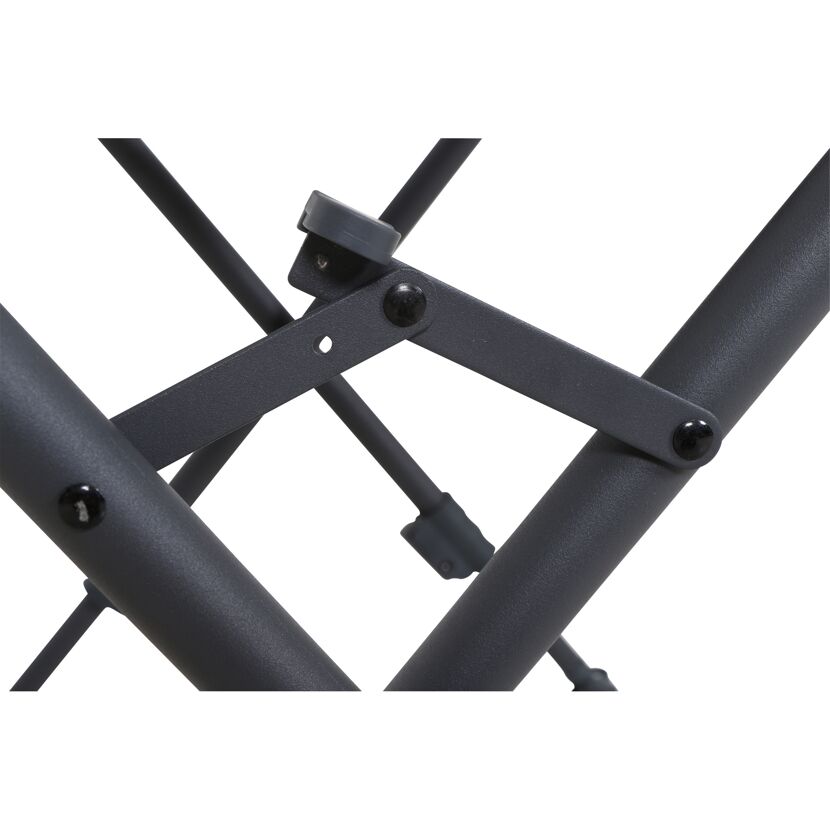 Campinghocker 'Premium' klappbar Aluminium blau 66 x 52 x 45 cm