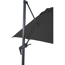 Ampelschirm 'Vito' anthrazit Ø 250 cm