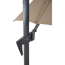 Ampelschirm 'Vito' taupe Ø 250 cm