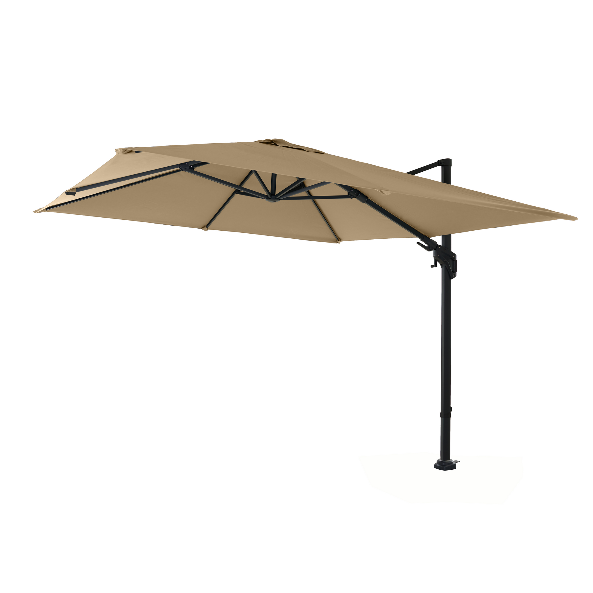 Ampelschirm 'Fagus N+' drehbar/neigbar 300 x 300 cm