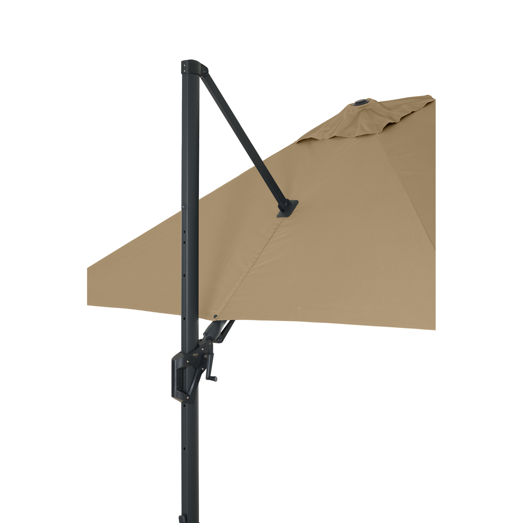 Ampelschirm 'Fagus N+' drehbar/neigbar 300 x 300 cm