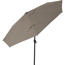 Mittelstockschirm 'Cedro' taupe/meliert Ø 300 cm
