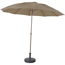 Mittelstockschirm 'Paolo Push' taupe Ø 270 cm