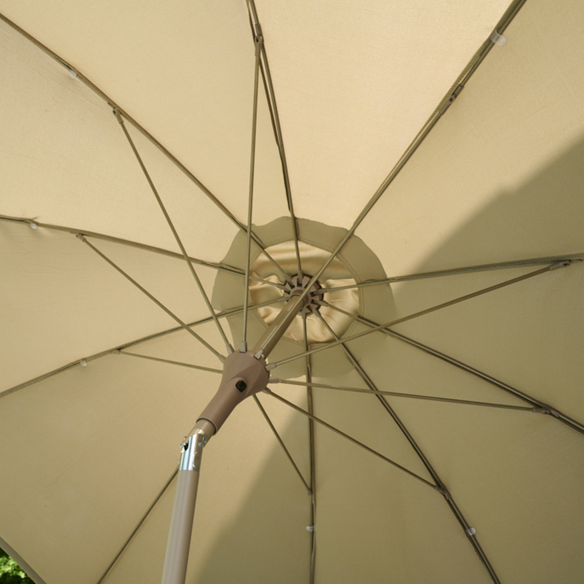Marktschirm 'Paolo Push' knickbar Ø 270 cm