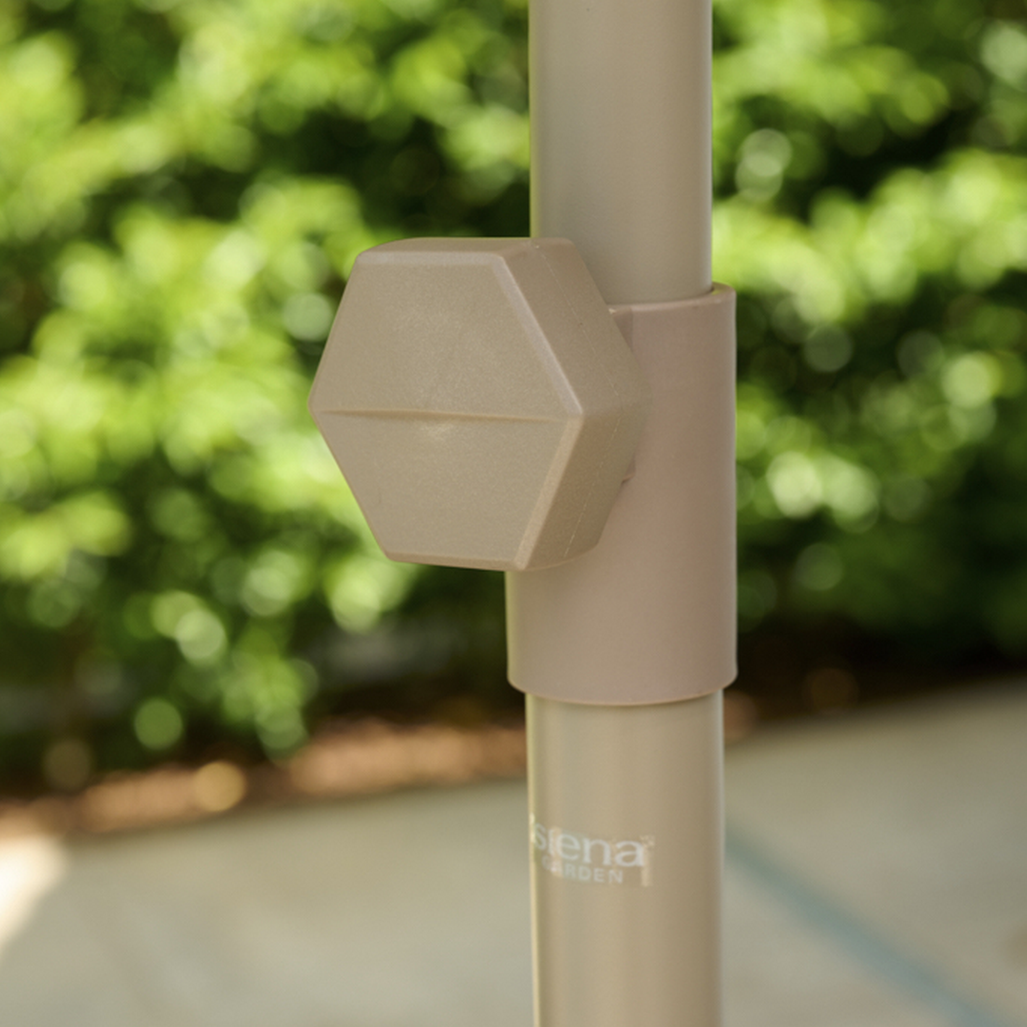 Marktschirm 'Paolo Push' knickbar Ø 270 cm