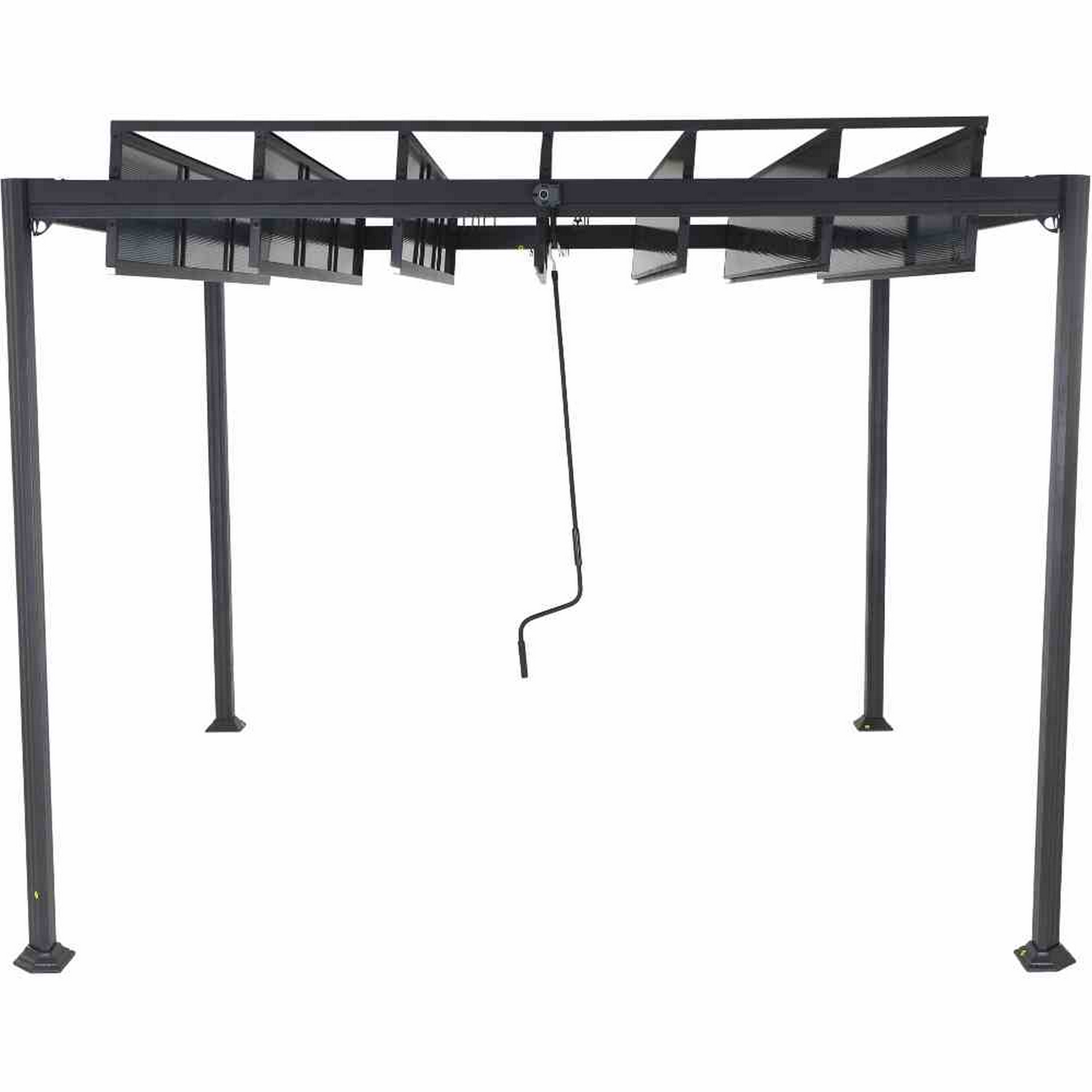 Pavillon 'Florenz' anthrazit 300 x 220 x 300 cm