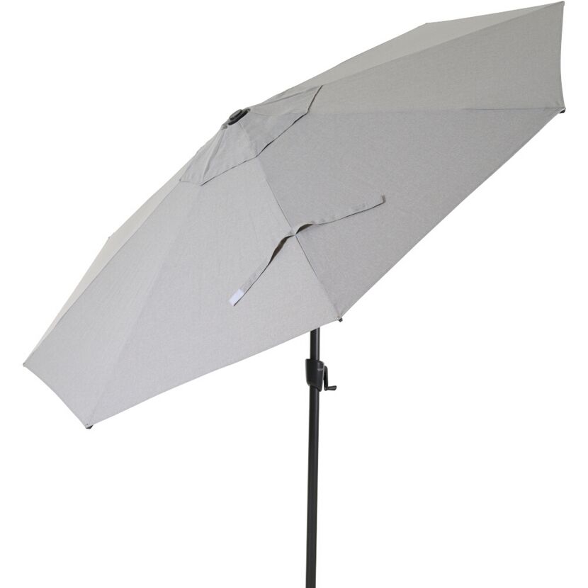 Mittelstockschirm 'Cedro' knickbar Ø 300 cm