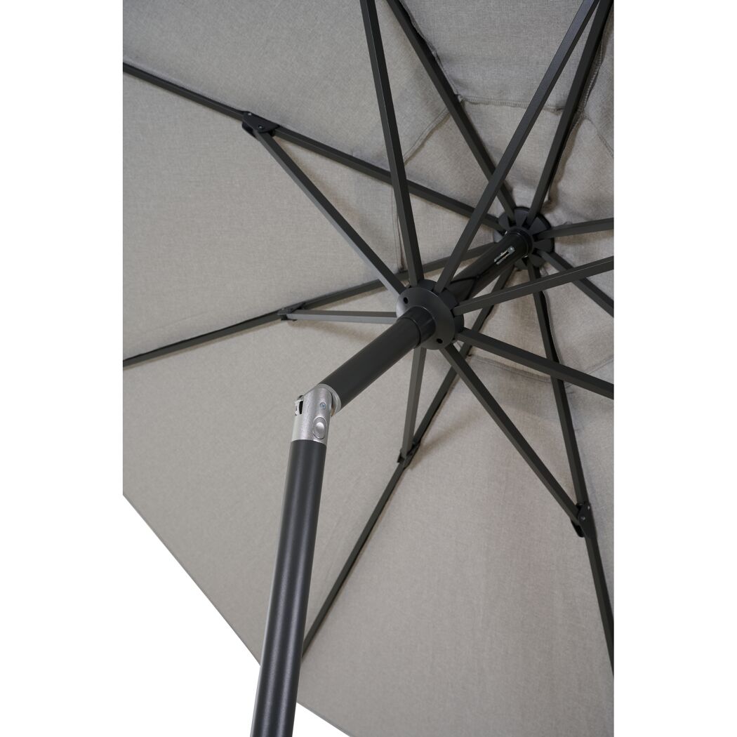 Mittelstockschirm 'Cedro' knickbar Ø 300 cm
