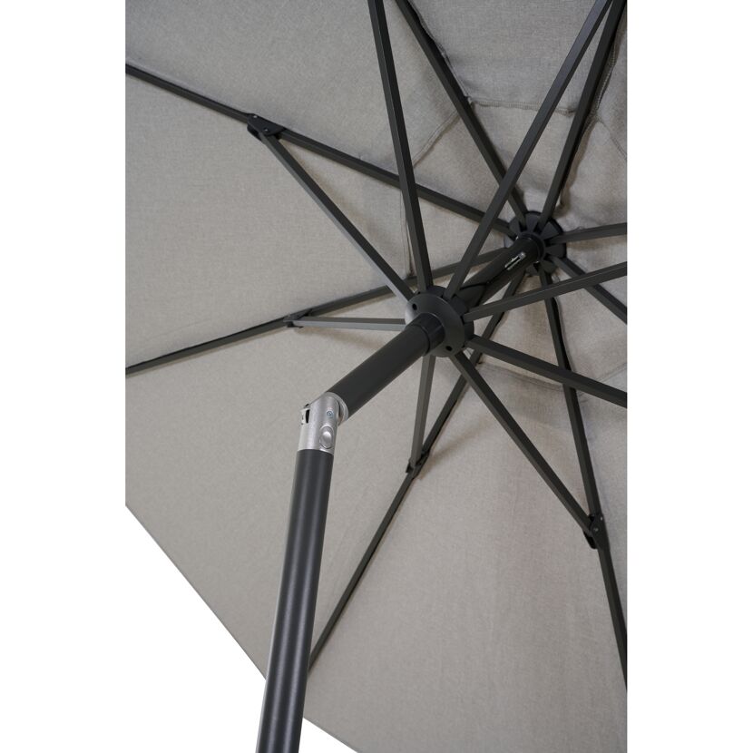 Mittelstockschirm 'Cedro' knickbar Ø 300 cm