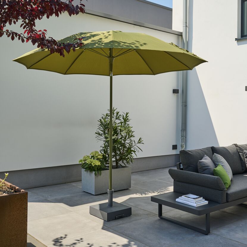 Marktschirm 'Paolo Push' knickbar Ø 270 cm